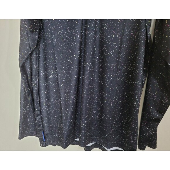 Blue Man Group Las Vegas Paint Splatter SZ Medium 1/4 Zip Sweatshirt Fleece NWT - Picture 3 of 7